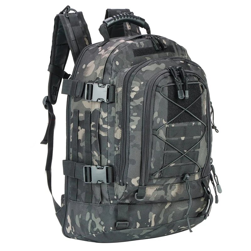 LQARMY 60L тактический рюкзак Black Camo