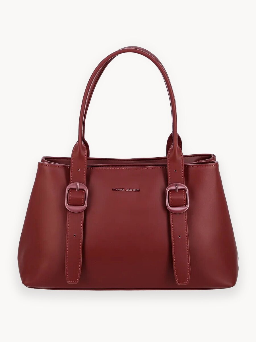 Сумка тоут DAVID JONES, бордовый
