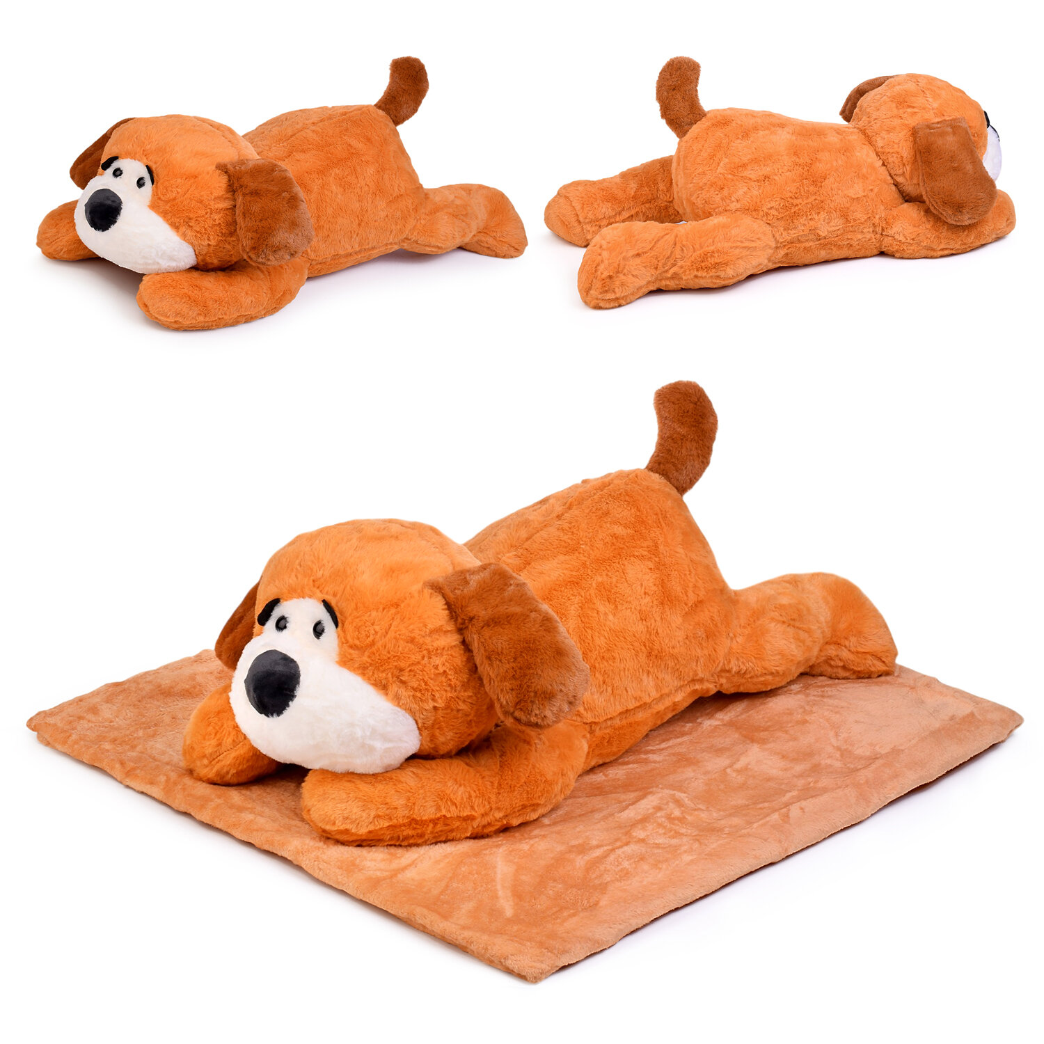 Мягкая игрушка "Собака" М1787 — 40 см, плюшевая, для детей, от 3 лет