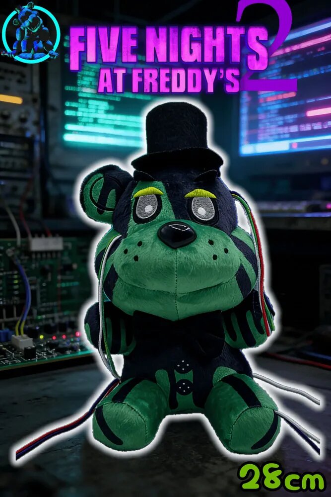 Мягкая игрушка аниматроник Шоколадный Бонни (Springtrap ) фнаф/FNAF