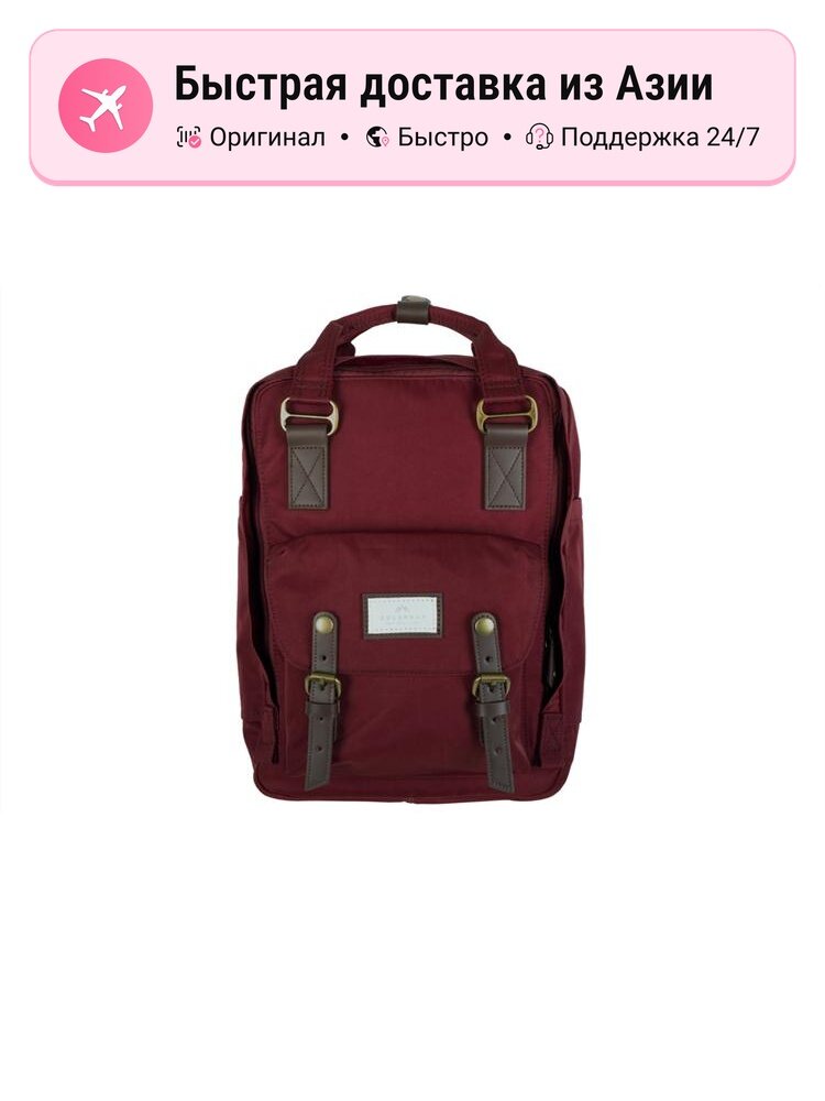Нейлоновый рюкзак для ноутбука унисекс Doughnut 5614764 черный стандартный 16L