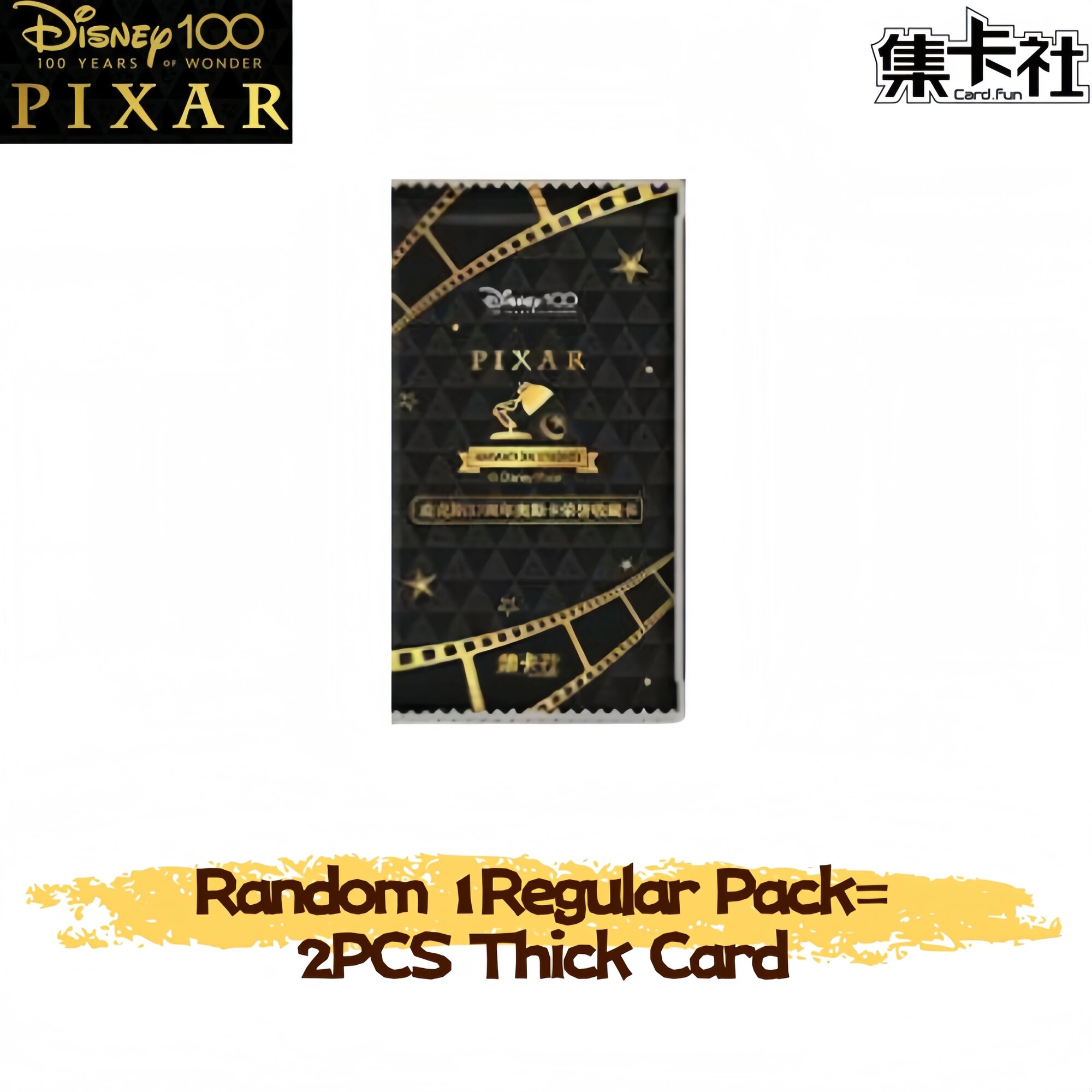 Коллекционная карта Card.Fun Disney Pixar 37-летия A-1PACK