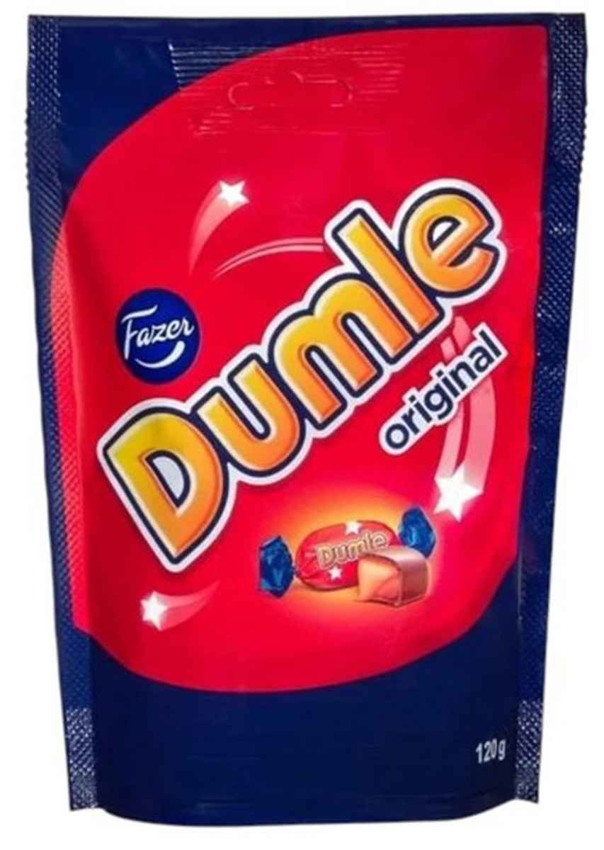 Fazer Конфеты Dumle сливочный ирис в шоколаде, 120 г