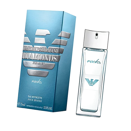 Emporio Armani Diamonds Rocks туалетная вода 75 мл мужская - Джорджио Армани Даймондс Рокс