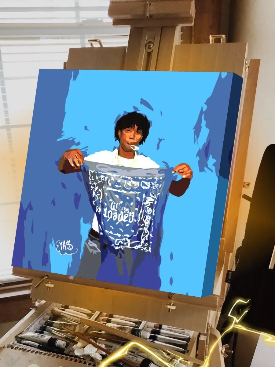 LIL LOADED картина по номерам на холсте — фото 1