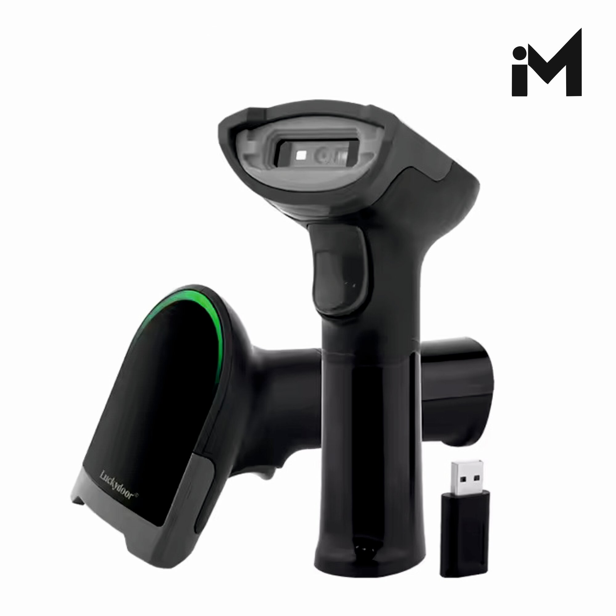 Ручной беспроводной сканер штрих-кодов L500RB 2d Чёрный ( Usb-Bluetooth)