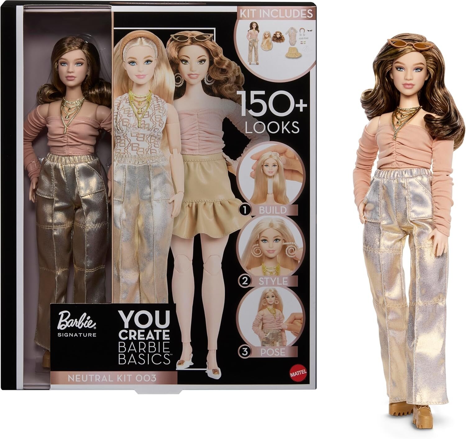 Набор Barbie Basics You Create Neutral Kit # 003