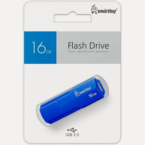 Изображение товара USB флешка Smartbuy 16Gb Clue blue USB 2.0