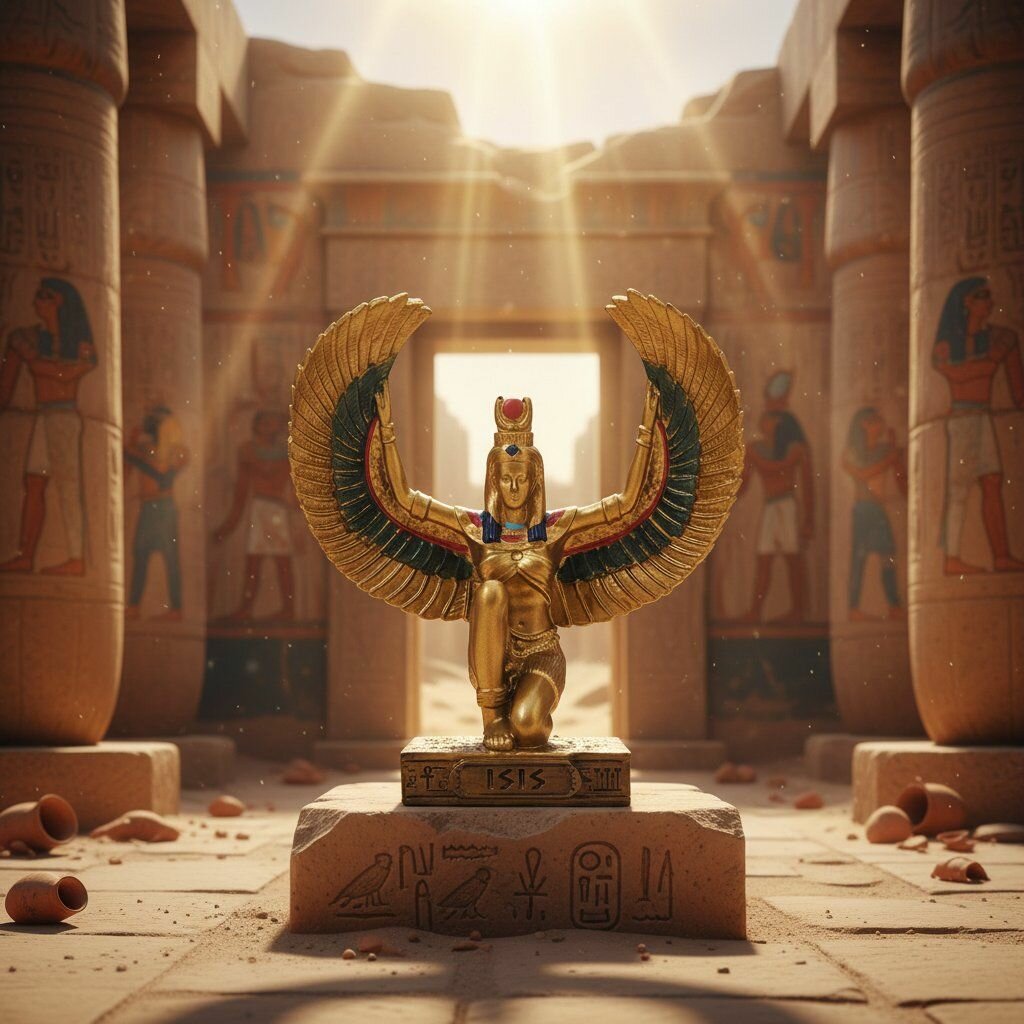 Статуэтка Исида - богиня материнства и плодородия A2188732