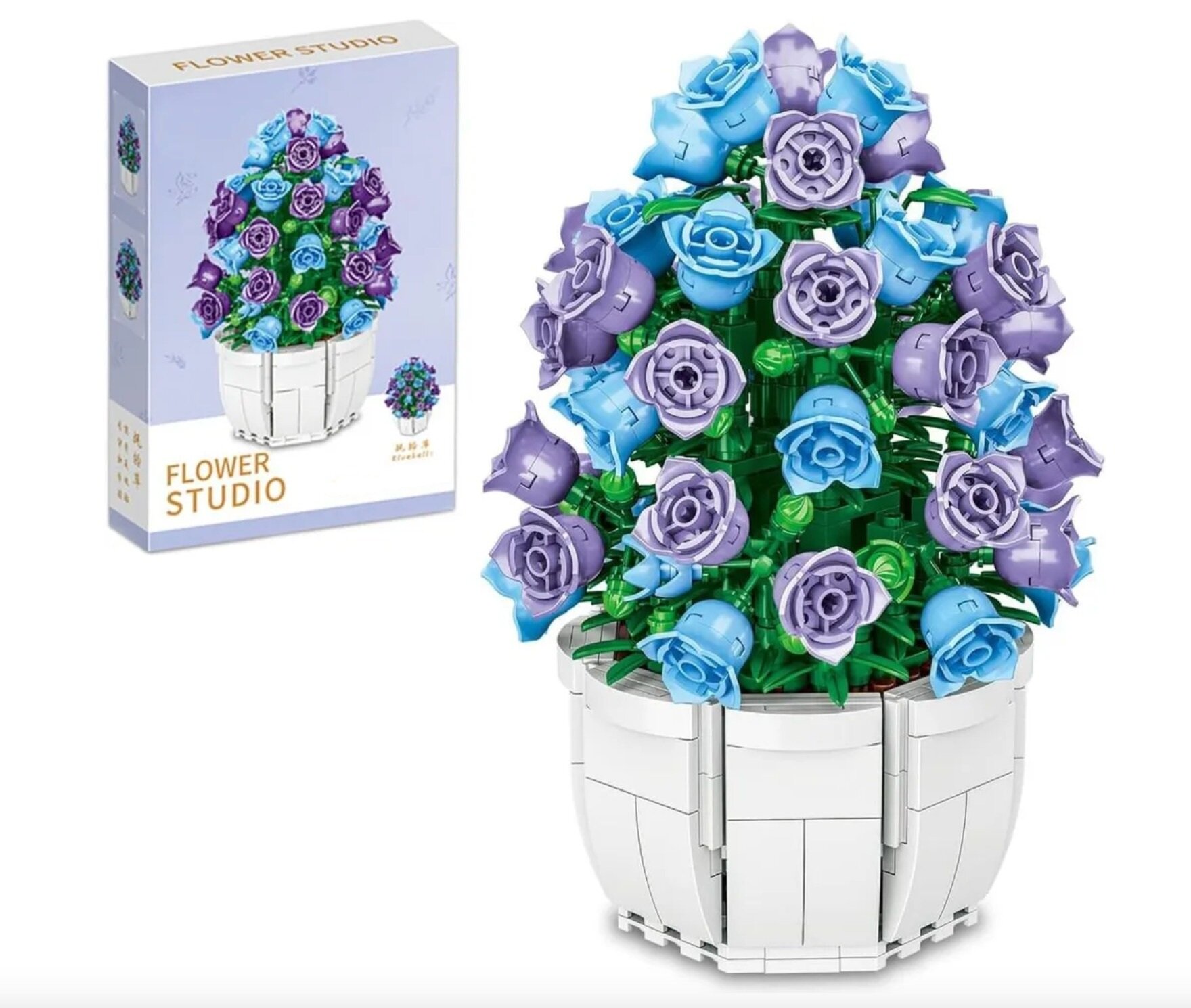*完成*flower✿様オーダー Конструктор ZB Серия Flower Studio Колокольчик FCJ0990596, 570 дет