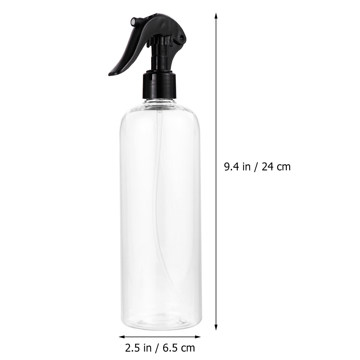 3 Набора 500ML Пластиковый Опрыскиватель Черный 24CM Компактный И Легкий Для Путешествий И Садоводства