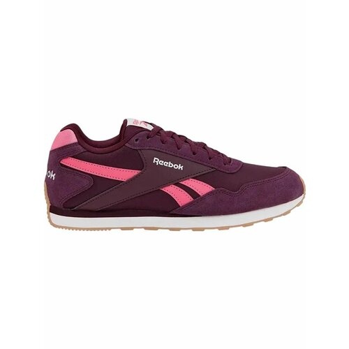 фото Кроссовки reebok glide low w, полнота f, размер 8,5 us, бордовый/розовый/белый