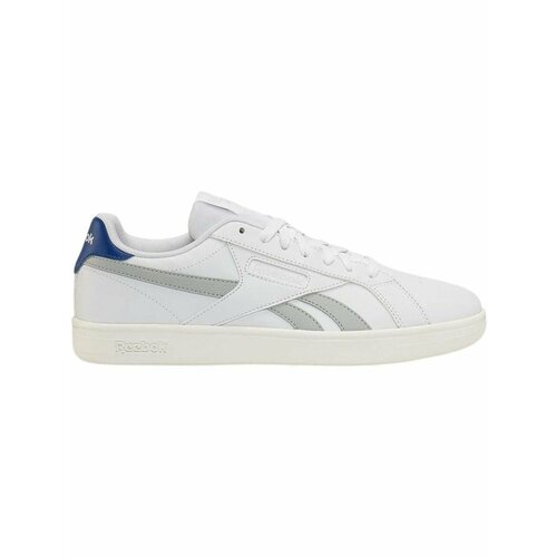 фото Кеды reebok court retro, полнота f (eu)/ на среднюю стопу, размер 8,5 us, белый/серый/синий