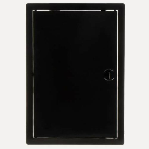 Изображение товара Ревизионный люк Viento 200х300 мм черный пластиковый для вентиляции и доступа к коммуникациям в стене или потолке