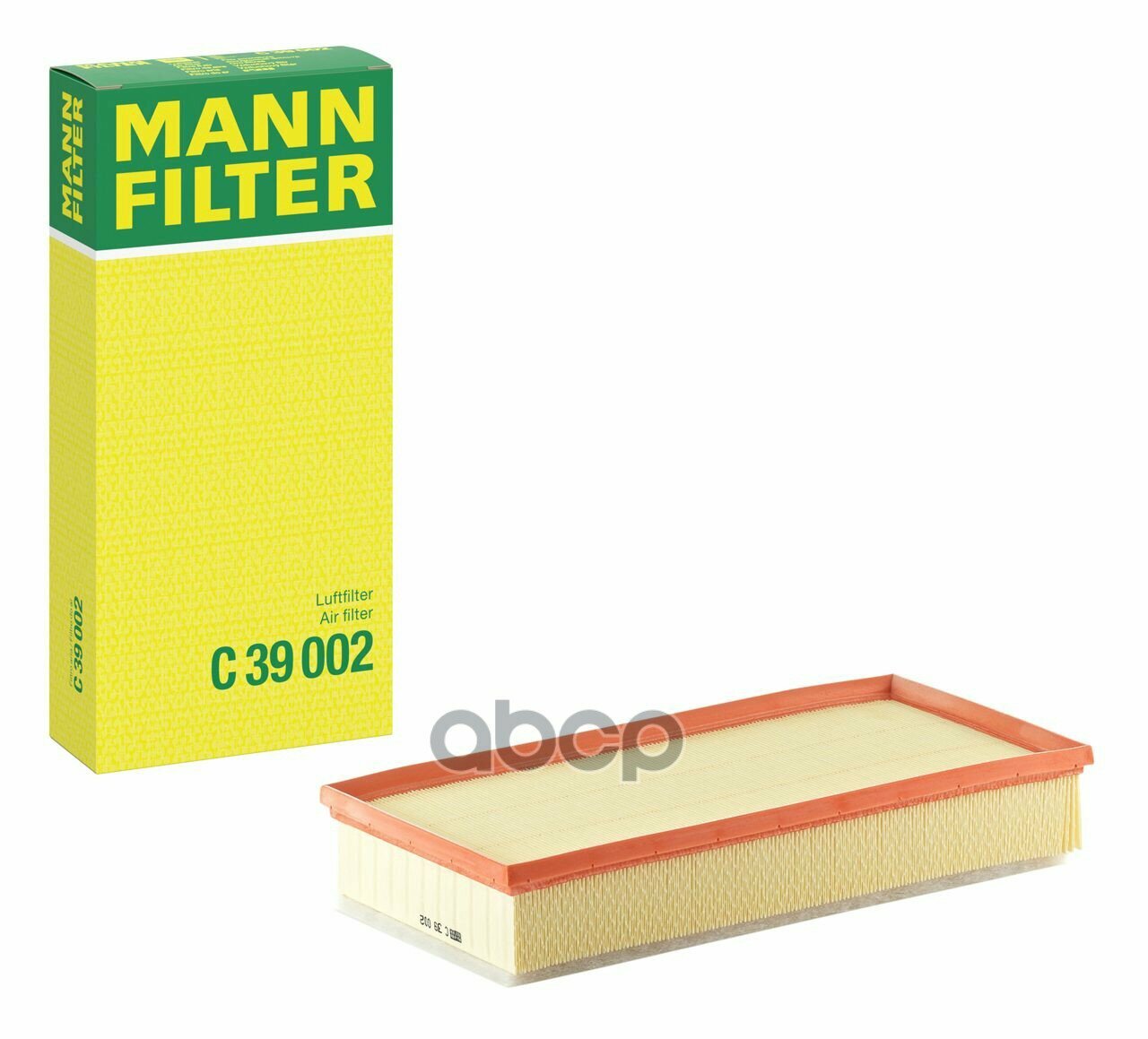 Фильтр воздушный MANN-FILTER C 39 002 MANN-FILTER арт. C 39 002
