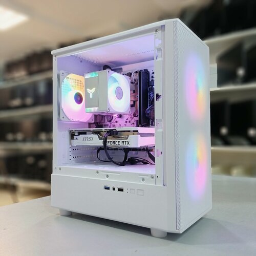 Изображение товара Игровой, мощный ПК AMD Ryzen 5, 16 ГБ, RTX 3050 8 ГБ, SSD 480 ГБ