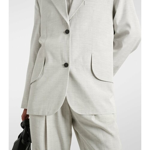 фото Пиджак jacquemus, размер 36fr, светло-серый