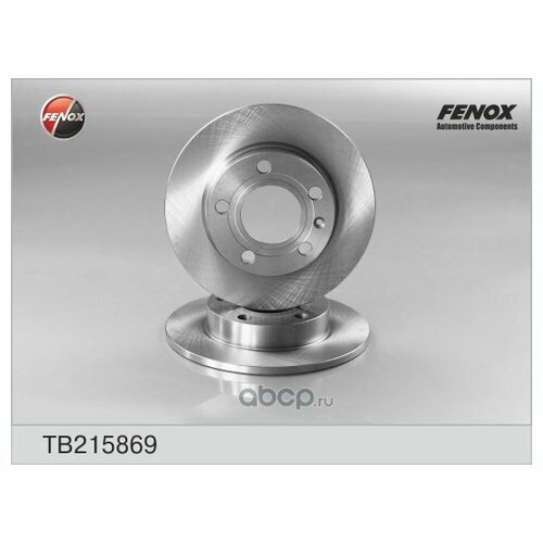 Диск тормозной Fenox TB215869 для Audi A4 (2000-2009), SEAT Exeo (2008-н. в.)