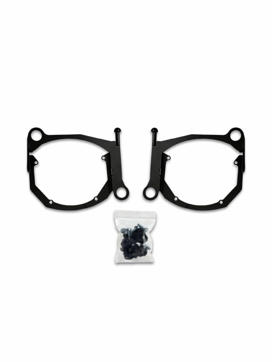 Переходные рамки для Audi А3 8V 2012-2016 на линзы Hella 3R, ксенон фары без AFS