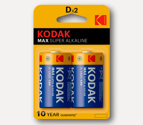 Изображение товара Батарейки Kodak MAX D LR20-2BL [KD-2], 2 шт.