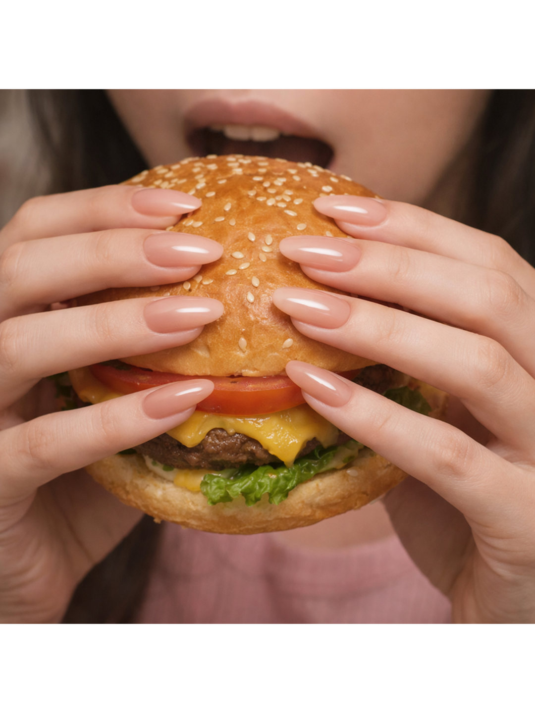 Накладные ногти с дизайном для быстрого и стильного маникюра. — фото 1