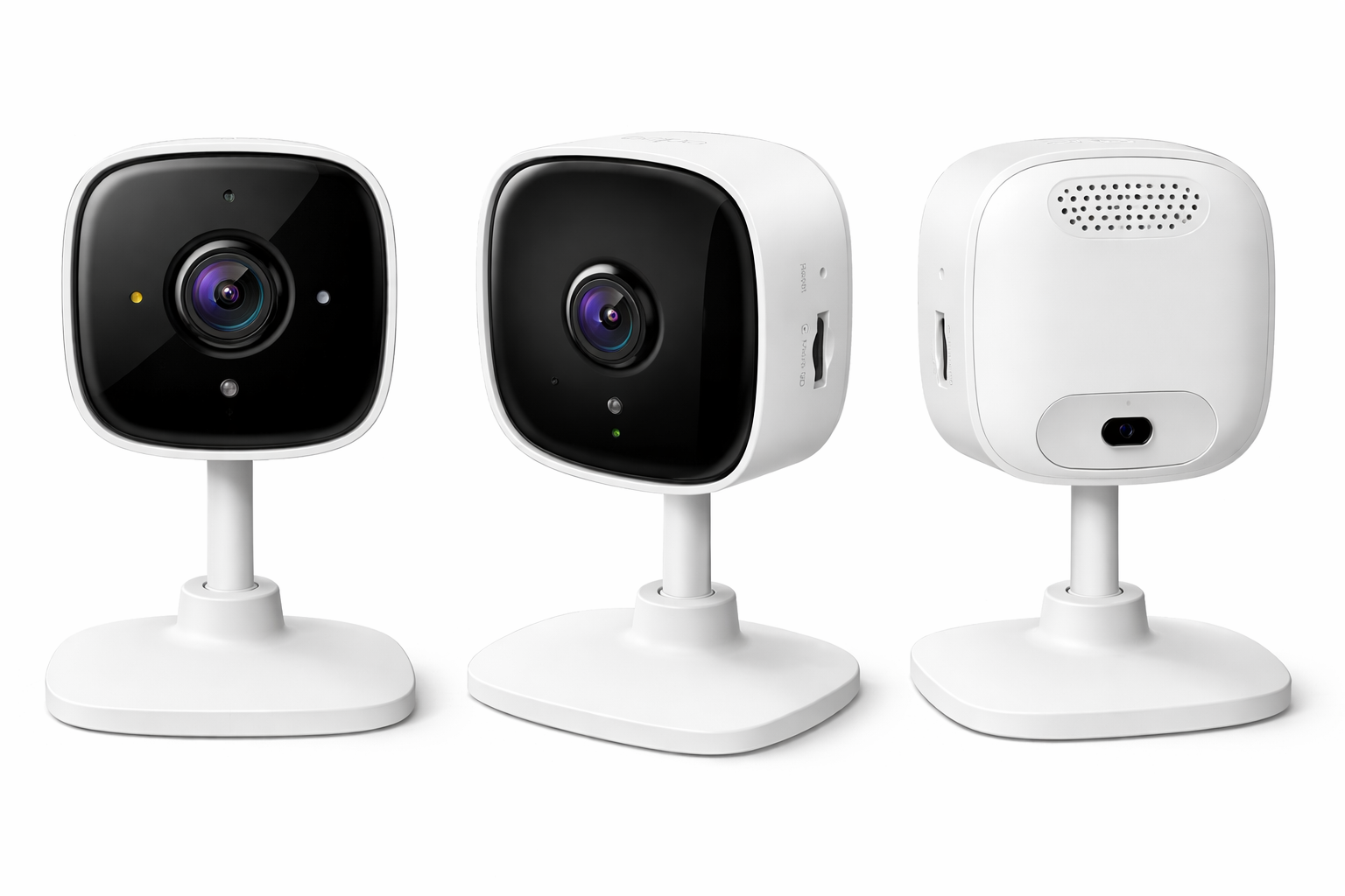 Wi-Fi камера TP-Link Tapo C100, 2.0 Мп, ночное видение, IP66, white-black — фото 1