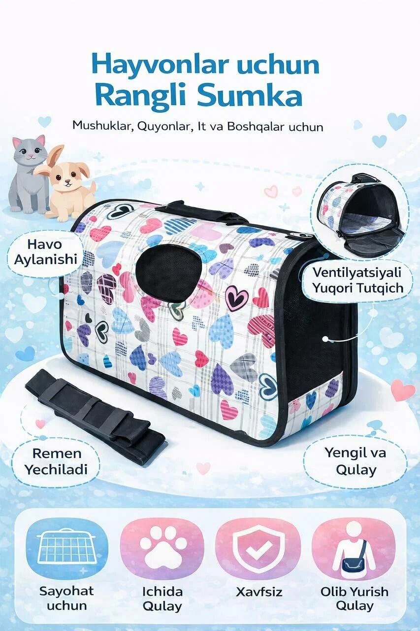 Сумка-переноска, высококачественный экологичный материал, водонепроницаемая 52 * 21 * 33