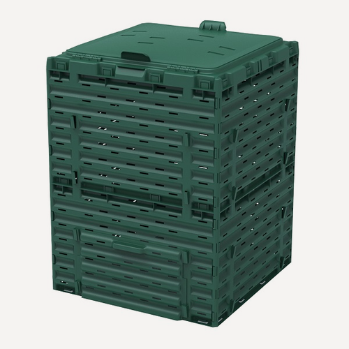 Изображение товара Компостер с крышкой Piteco K2130 300 л зеленый