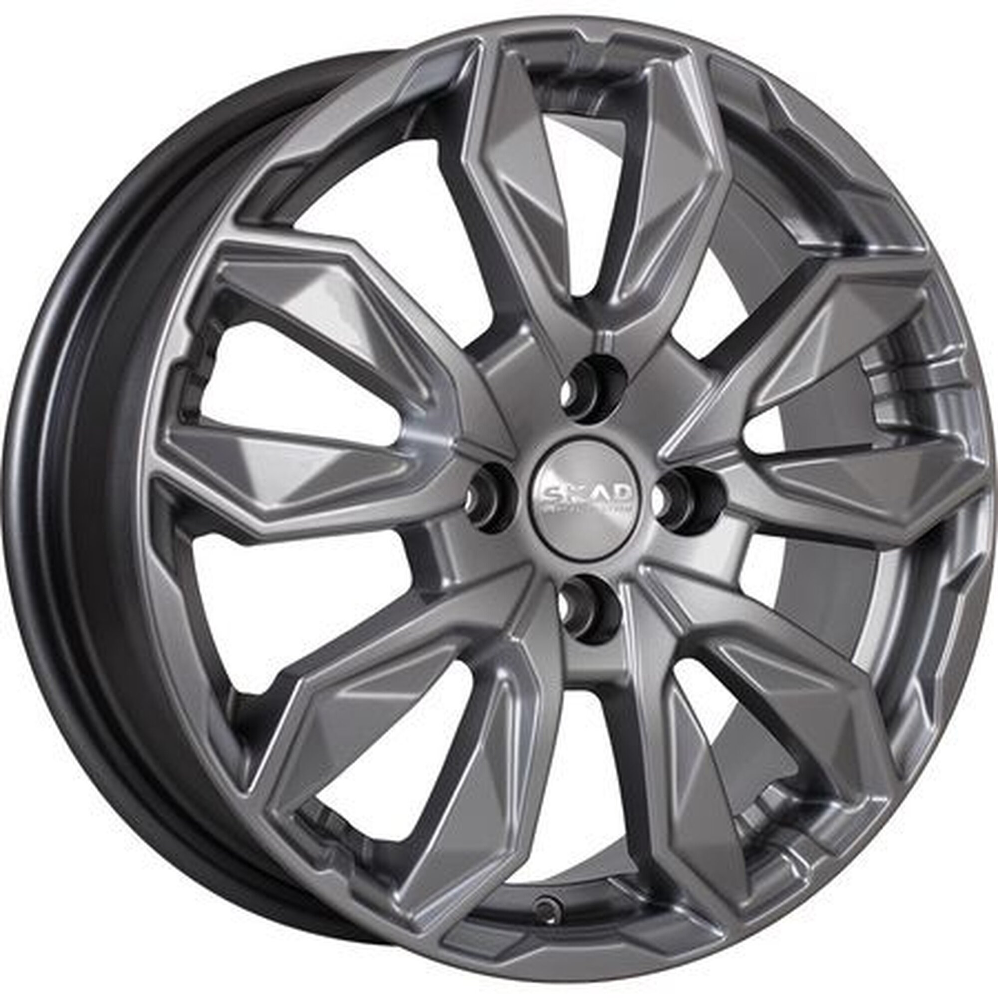 Колесный литой диск СКАД Сочи R16x6 4x100 ET41 CB60.1 Artic_grey