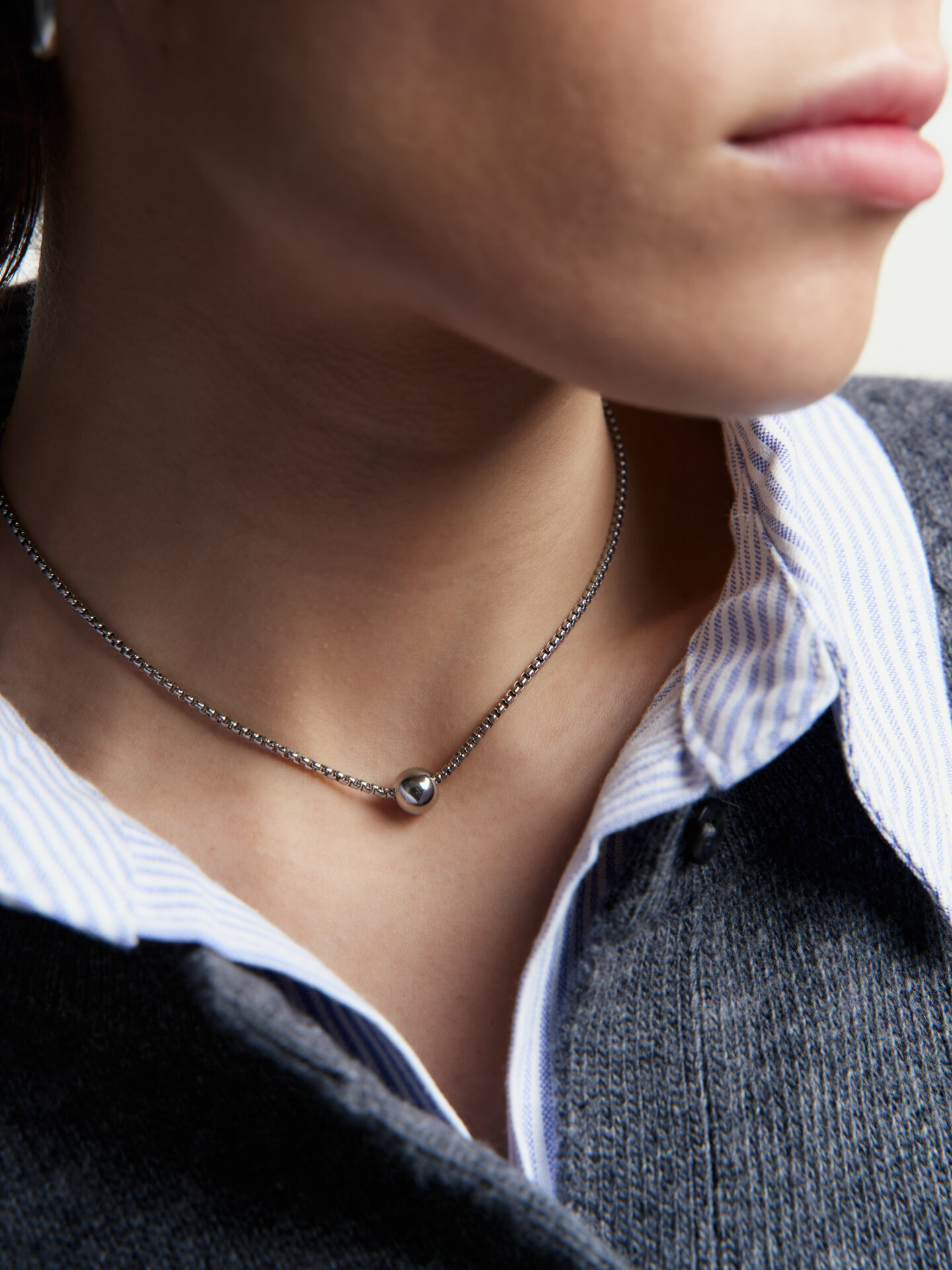 Чокер RESURS, длина 36 см, стальной — фото 1