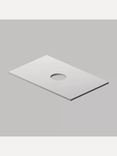 Изображение товара Столешница для ванной AM.PM Func, 80 см, белый глянец, для тумбы, под накладную раковину,