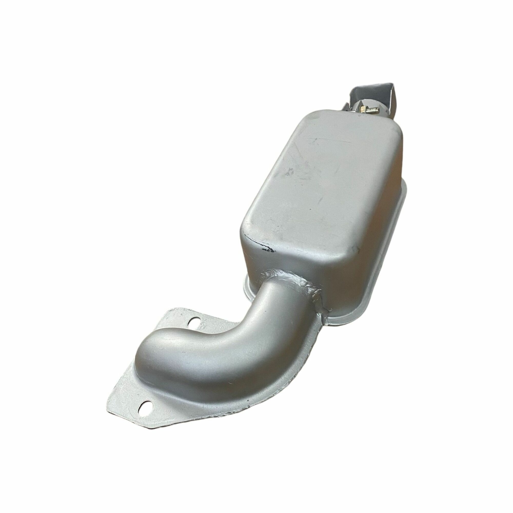 Глушитель R190 на дизельный двигатель на тяжелый мотоблок.