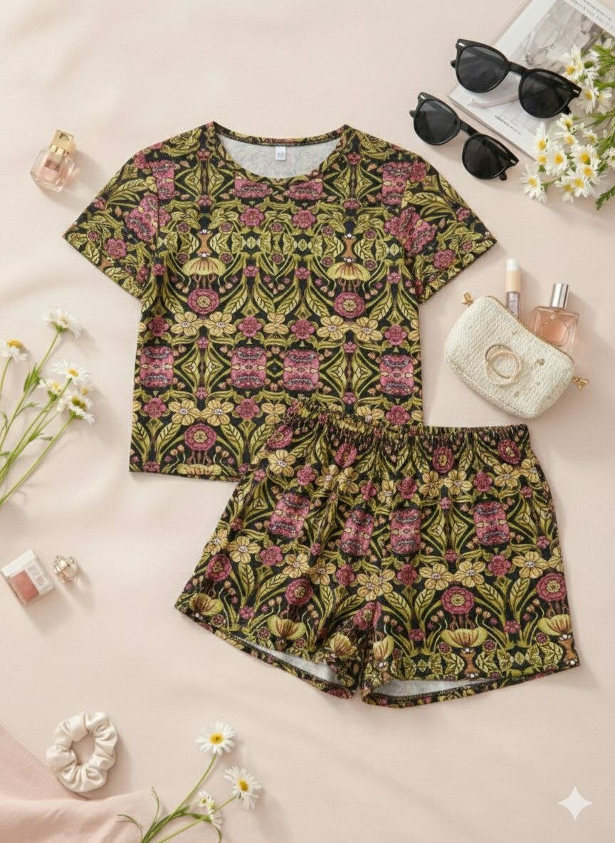 Пижама , размер 44, brown — фото 1