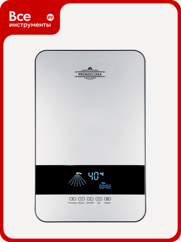 Изображение товара Электрический проточный нагреватель Primoclima aqua 8.5 квт PC AQUA 8.5 (S)