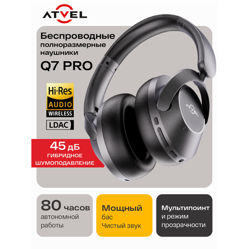 Наушники беспроводные ATVEL TWS Tune S5 ProX спортивные, игровые