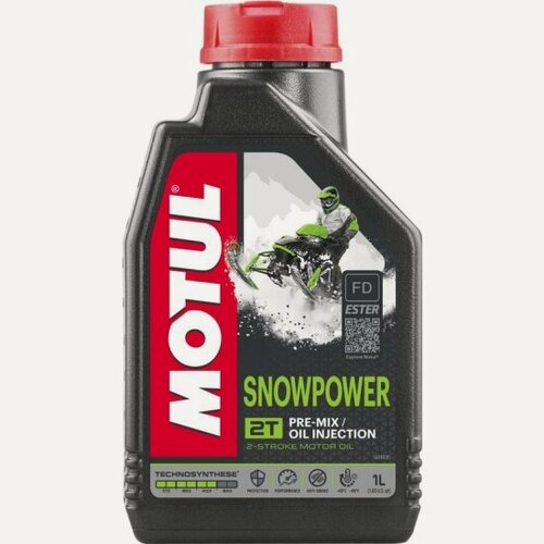 Изображение товара Моторное масло Motul Snowpower Ester 2T синтетическое 1л (ЕС)