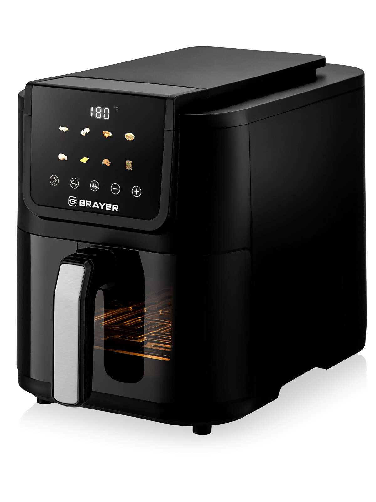 Аэрогриль электрический для дома BR2041 черный