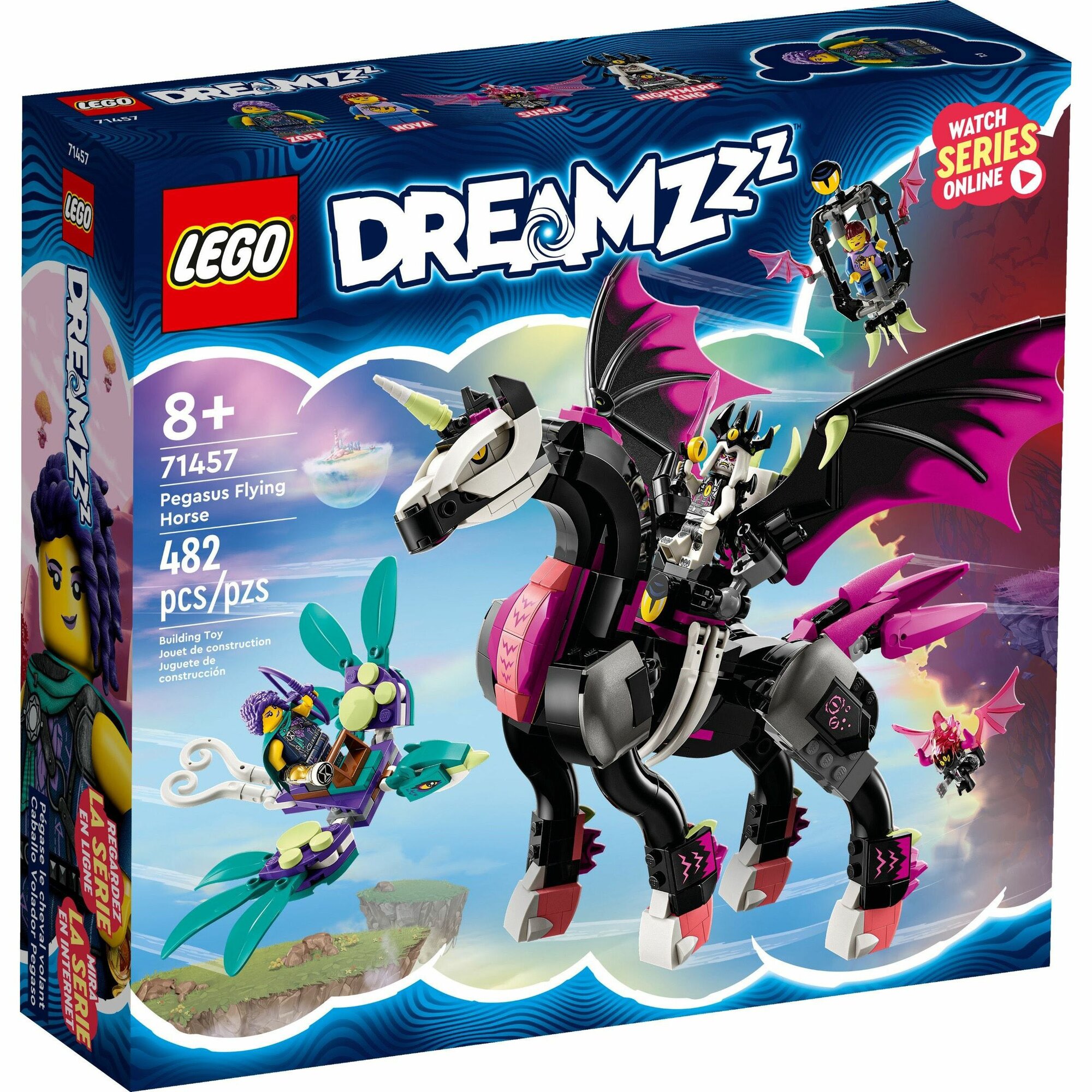 Конструктор LEGO DREAMZzz 71457 Летающий конь Пегас