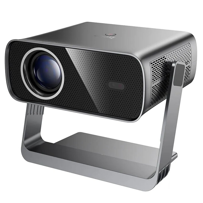 Смарт проектор HOCO DT5 1080p Android, автофокус, Wi-Fi 2.4/5G, Bluetooth 5.0, Full HD, серый