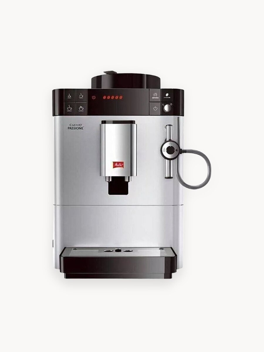 Автоматическая кофемашина Melitta F 531-101 CAFFEO Passione OT, серебристая