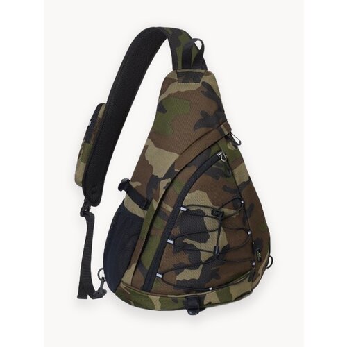 Рюкзак однолямочный Nevo Rhino 9070 Camo Army Green