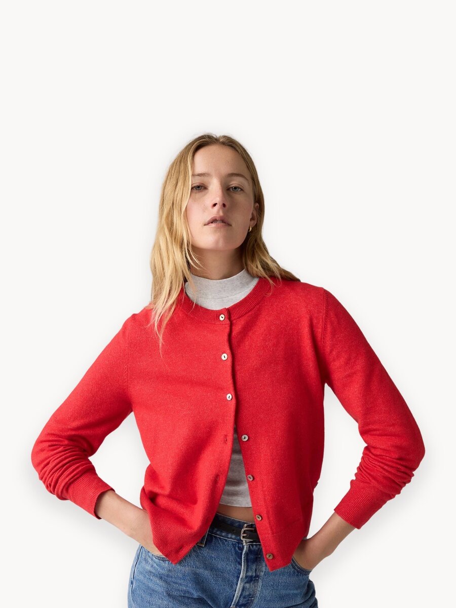 Кардиган Levi's, размер XS, красный