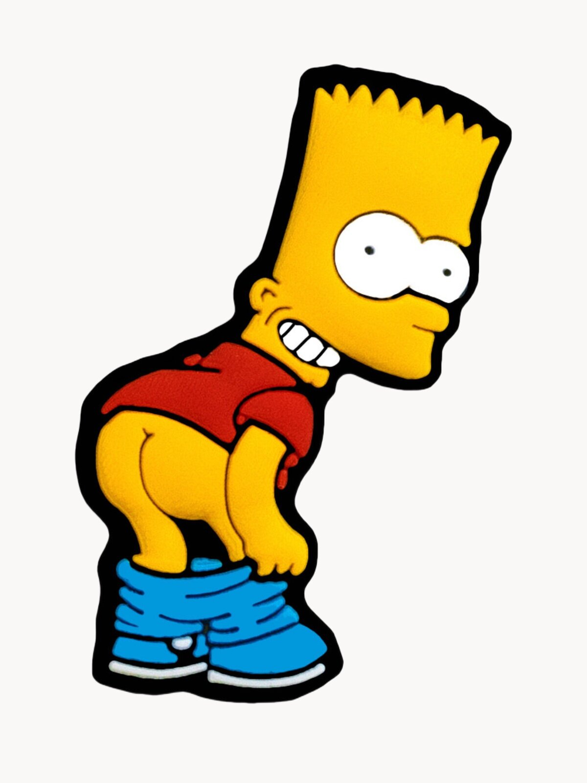 Украшения для обуви джибики("Симпсоны Барт", "Мультсериалы"), Джибитсы(1 штука)