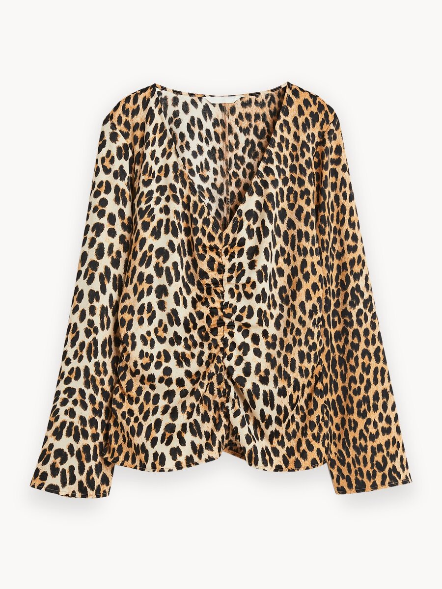 Блуза H&M, размер XS, бежевый