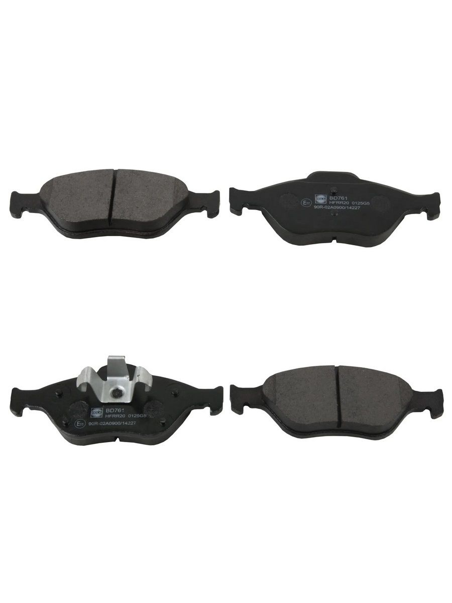 Тормозные колодки дисковые передние для а/м FORD Fusion, Fiesta / Форд Фьюжен, Фиеста, HOLA BD761
