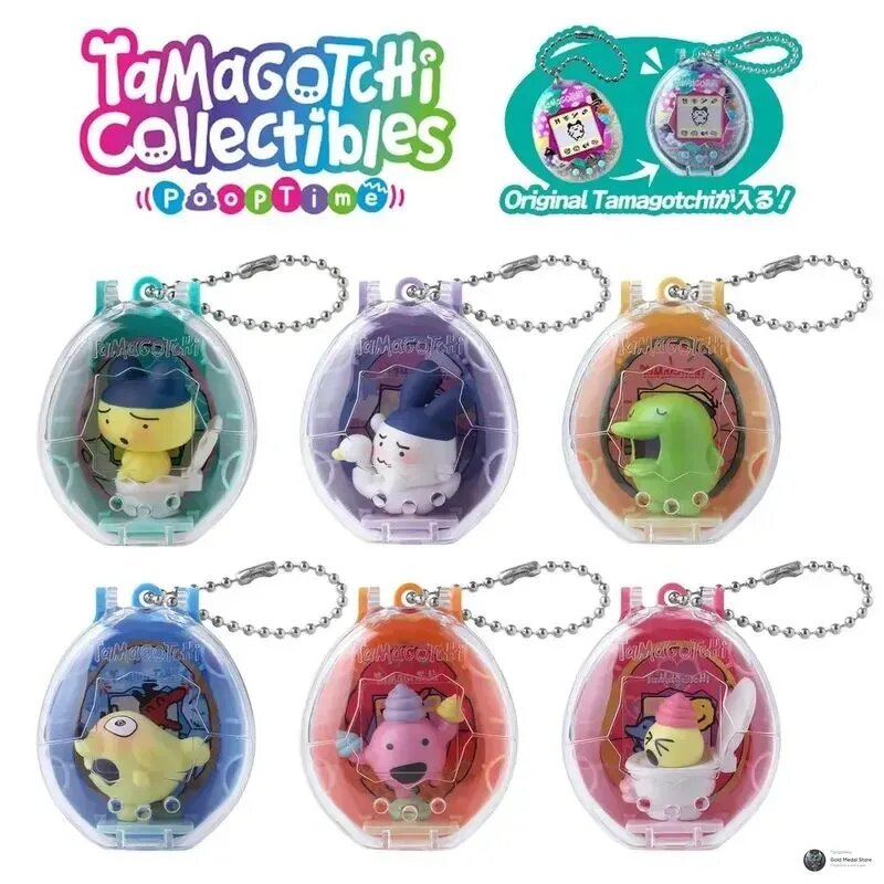 Коллекционные игрушки Коллекционные игрушки Tamagotchi серии Poop Time 1, слепой пакет