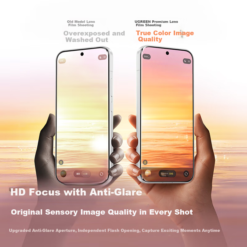 Ugreen совместимый защитный экран для Xiaomi 17 Pro с автоматической установкой, антицарапинный и антибликовый