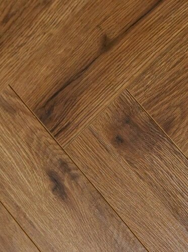 Изображение товара Ламинат ёлочка, 10мм, 4V фаска, 33 класс, Alpine Floor Herringbone 10 LF107-11 Дуб Умбрия, 1,56 м2
