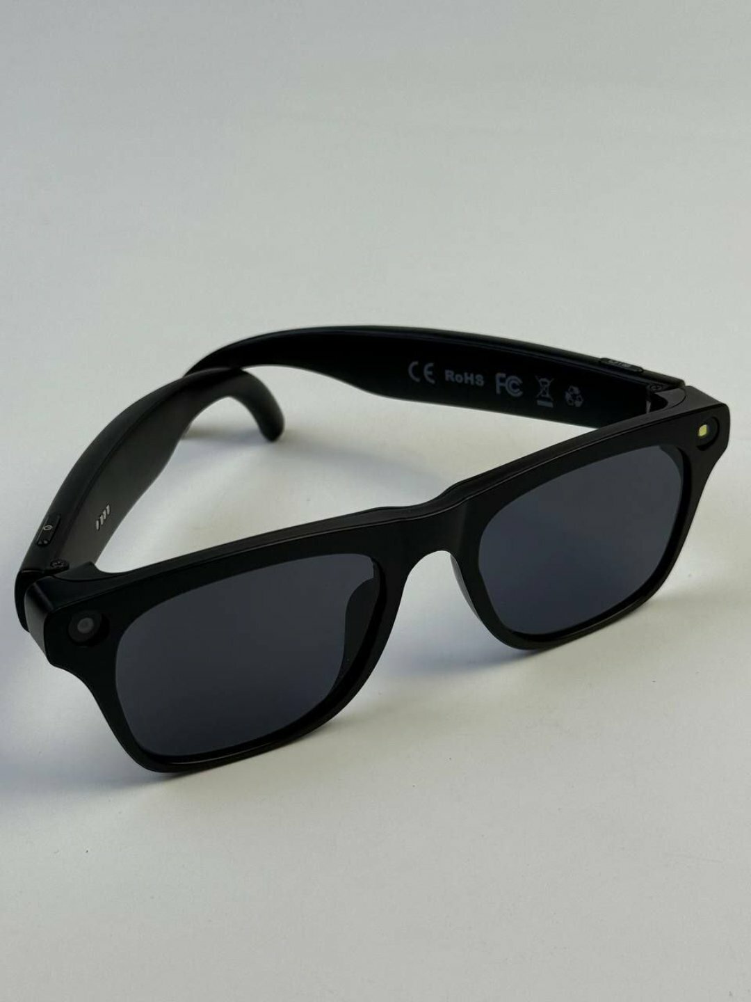 Умные AI очки с камерой — 8MP HD камера, музыка, звонки, онлайн-перевод