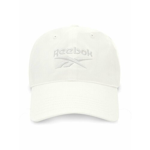 фото Бейсболка reebok logo cap для взрослых и детей, размер onesize, белый